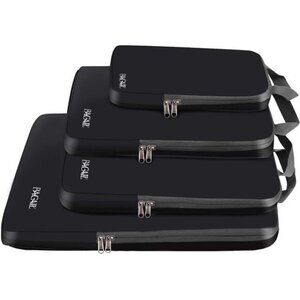 4 Set Packing Cubes Travel Accessories Expandable Packing Organizers